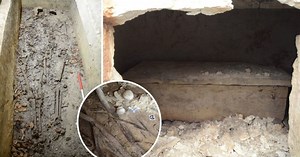 Watch: Archaeologists Uncover 600 B.C. Sarcophagus Discovered In Rabat