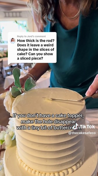 CakeSafe (@thecakesafeco) - Understanding the CakeSafe's Center Rod for Tiered Cakes