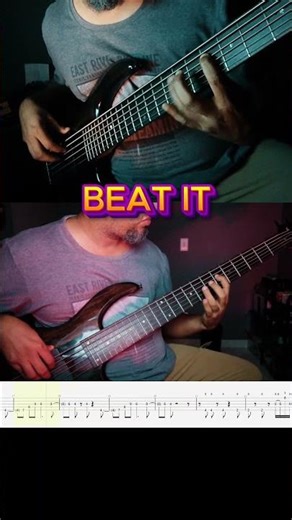 Beat It Metal - Tutorial Bass #metal #michaeljackson #shotsviral