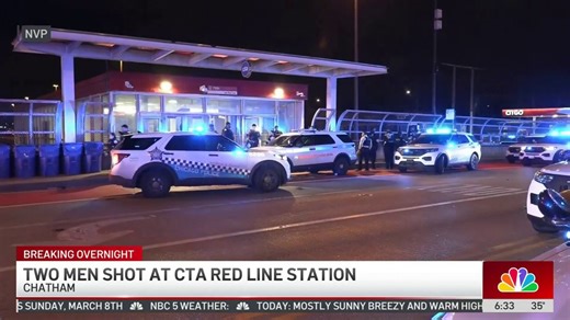 2 men injured in shooting at CTA Red Line station at 79th Street