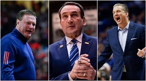 Top 5 college basketball coaches to win titles since 2012 ft Bill Self, John Calipari, and more
