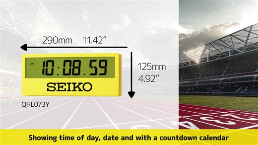 33 reactions | SEIKO CLOCKS SEIKO Sports Timer Clock 運動場的計時器 自 1964...