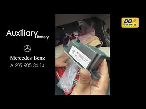 Replacement of the auxiliary battery on Mercedes Glc 250D