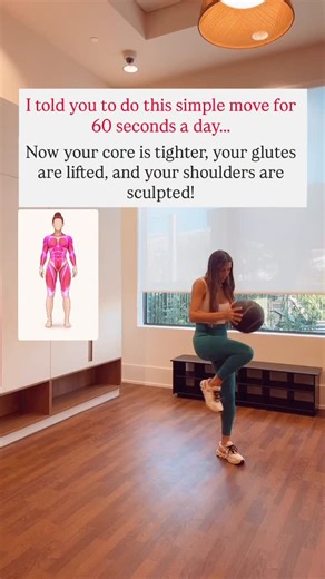 Danielle Felcher : Mom | Fitness | Health on Instagram: "I told you to do this simple move for 60 seconds a day… This standing knee drive crunch works your 👇🏻 • deep core • glutes • arms & shoulders • balance + stability A perfect move for busy women who want results without getting on the floor. Diet + consistency = results 💪🏻✨ 💬 Comment FITNESS for a free week of personalized workouts & meal plans inside my app. Follow @yourfitnessmom for more quick, effective workouts 🩷 @yourfitnessmom"