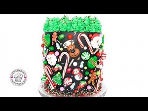 It's an I SPY CHRISTMAS CAKE | An EASY fun way to DECORATE YOUR CAKE!