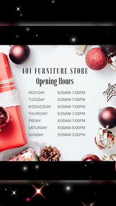 We’re open late, so there’s still time to shop till you drop🎄✨️😊 Shop 401 ! Shop Quality ! Shop Smart ! Visit us at 4-5 Mon Repos North ECD Call Us on 2208107 or WhatsApp 6721881 Monday-Friday 8am-5pm Saturdays 8am-4pm www.401furniture.com 🇬🇾 #bedroom #interiordesign #homedecor #bedroomdecor #homedecor #closet #design #furniture #decor #interiors #luxury #bedroomideas #homesweethome #bedroomdesign #bedroomgoals #love #bedroominspo #house #decoration #wedontowntherightstothismusic @top fans |