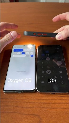 Oxygen OS vs iOS Brightness Test! 🌞 #OxygenOS #iOS #BrightnessTest #TechComparison #SmartphoneBattle