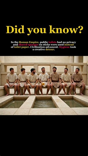Ancient Rome Had Public Toilets — Zero Privacy Included