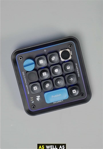 I’ve been cutting down on editing time with one tiny desk upgrade 👀 This is the Framer Creator Micro by Framer (the no-code web builder) & Work Louder, and it’s basically become an extension of my editing workflow. If you want to speed up your workflow, this is 100% worth checking out. 🔗 in bio #FramerPartner #FramerxWorkLouder #techbymidas #productivity #desksetup