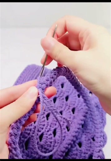 🐚 Cute Shell pattern handbag crochet tutorial forbeginners #crochettutorial #crochettips #diy