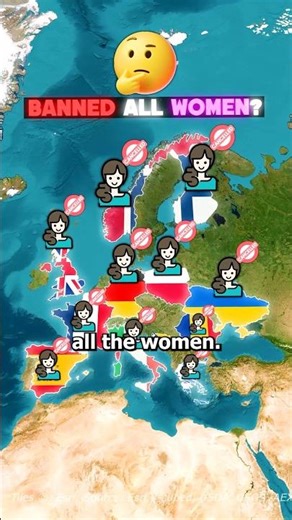 Europe just BANNED all women???🇪🇺🤯🤯