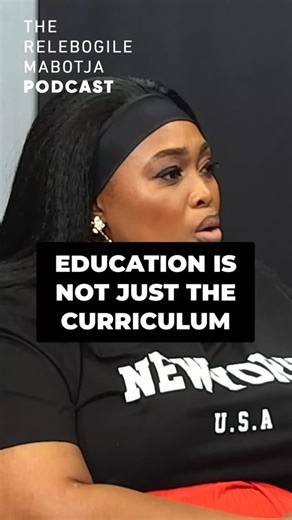 The Relebogile Mabotja Podcast on Instagram: "Gugulethu Ndebele discusses how creating emotionally and physically safe school environments helps students thrive. Watch the full episode. Link in bio! #RelebogilePod"
