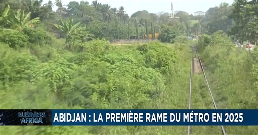 Côte d'Ivoire : la première rame du métro d'Abidjan en 2025  | Africanews