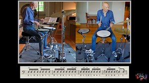 198K views · 5.8K reactions | Steve performs "Paradiddle Johnnie" at 105 BPM. Incorporate some improvisation using material from the piece or inspired by the piece. Also, be conscious of where the tips of your sticks are touching your pad or snare head. Listen for consistency and tone from your pad or snare. And SWING the 16th notes! | Steve Smith | Facebook