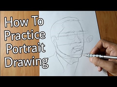 How to Practice Portrait Drawing | For beginners