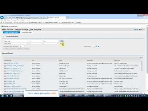 Tutorial 4 - Create SAP Webservice Which returns data in table form