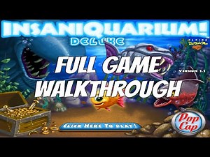 Insaniquarium full game walkthrough