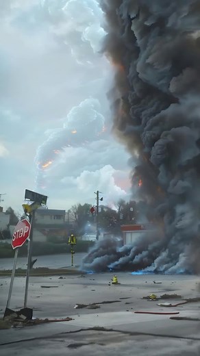 Unbelievable Video of a Massive Tornado with Supernatural Energy