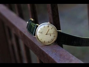 1950's Vintage Golden Omega Wristwatch Review