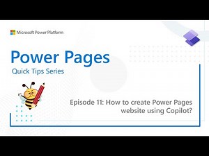 Power Pages Quick Tips Series: How to create Power Pages website using Copilot?