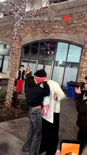 Public Kiss Challenge Gone Viral 🔥#shorts