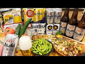【ぼっち宅飲み】3日間ビール生活！10品ビールに合うおつまみを作って欲望のまま呑み食いする独身男。【スペシャル回/飯テロ/晩酌生活】