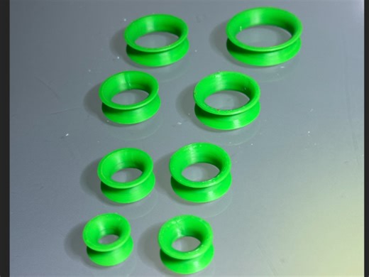 eartunnel ear guage earplug 10 mm - 32 mm - cForms | Nexprint: Free 3D Model Downloads