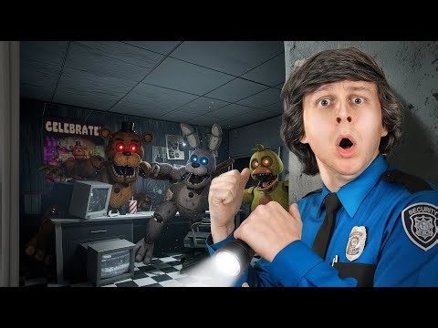 I survived Five Nights at Freddy's IN REAL LIFE!!!