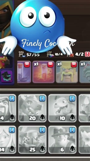 10 housing space spell /Finely coc hack... !! #clashofclans #coc #shorts