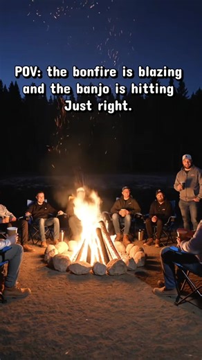 Tag your campfire buddy! #banjo #bluegrass #countrymusic #appalachia