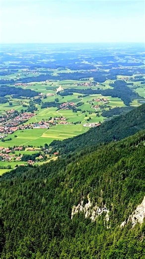 Cable Car Descent from Mount Kampenwand | The Alps from a Bird's Eye View 🚡🏔️✨ #mountains