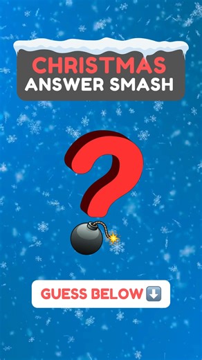 Think You’re Smart? Try This Christmas Answer Smash 🎄🧩
