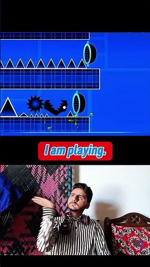 Tiki tiki hard level. #gdupdate #funny #gaming