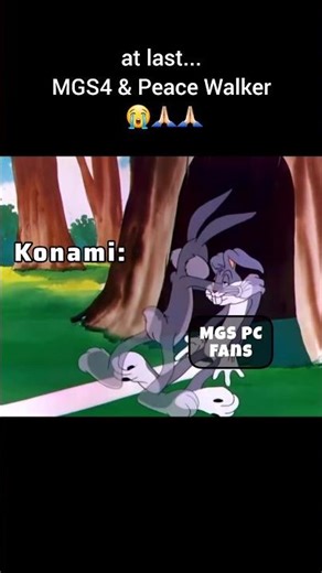 MGS PC Fans Finally Getting MGS4 😭🔥 #shorts #gaming #mgsdelta #metalgearsolid #snakeeater #kojima