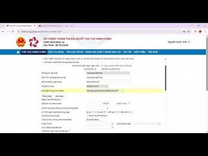 Dịch Vụ Công Thuế Nhà Nước KHAI BỔ SUNG TK 01 CNKD