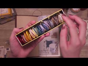 ASMR｜コラージュ｜トラベラーズノート｜scrapbook｜journalwithme｜artjournal