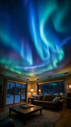 Arctic Magic in Your Home: Northern Lights on the Ceiling