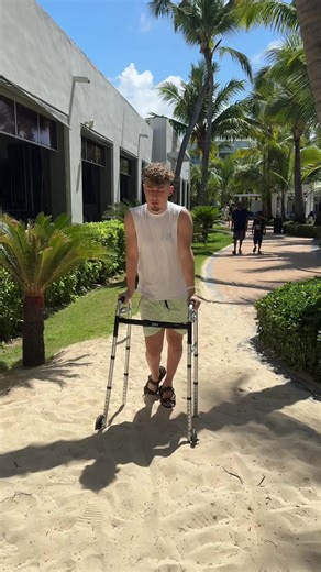 Finding Freedom by Walking on Sand for the First Time