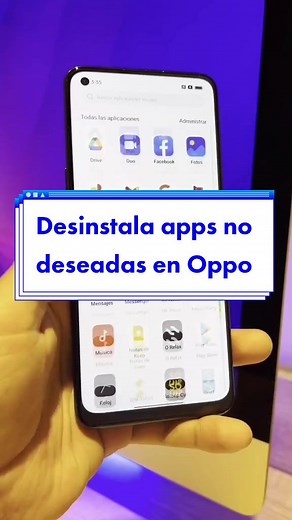 Cómo desinstalar aplicaciones no deseadas en Oppo