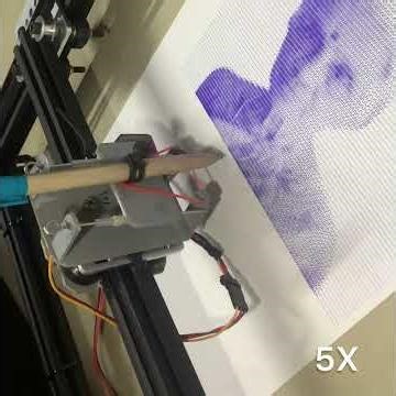 Line drawing GRBL cnc #cnc #grbl #corexy #plotter #diy