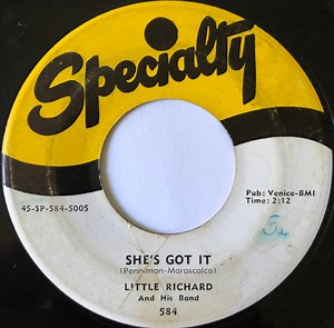 Little Richard And His Band - She's Got It  /  Heeby-Jeebies