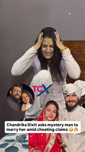 TCX.official on Instagram: "In a dramatic turn amid her explosive marital feud, Bigg Boss OTT 3 fame Chandrika Dixit, popularly known as the Vada Pav Girl, has publicly proposed marriage to a mystery man, igniting a firestorm of speculation and backlash on social media. The Delhi street food sensation, who tearfully accused husband Yugam Gera of cheating for over two months—complete with alleged evidence of flirty chats and photos with another woman—shared an emotional video pleading with the un