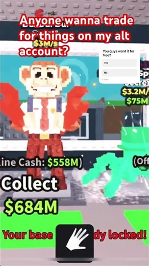 Trading more stuff on my alt account for things that are better unless you want it for free