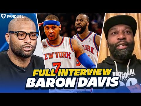 Baron Davis HILARIOUS Interview On Demanding Trades, Trash Talkers & Knicks BIGGEST Problem!
