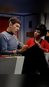 Star Trek's 60th: A Classic Spock & Uhura Exchange #Nostalgia #SciFi