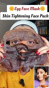 Egg 🥚 Face Mask For Skin Tightening/ Skin Brightening peel off mask #shorts #ytshorts #facepack #fbreels2025ツ #fypシ゚viralシfypシ゚ #reelsviralシ #fypシ゚viralシ #fbreelsfypシ゚viral #reelsfbシ #fbreelsfypシ゚ #fbreels #fbreelsvideo #reels2025 | Beauty With Sunanda