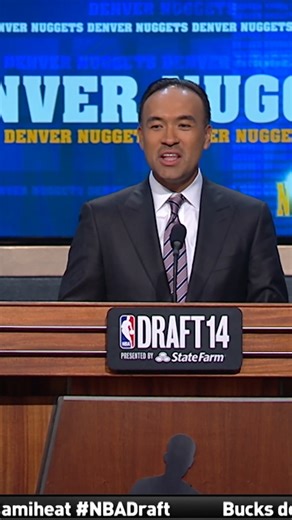 "With the 41st pick in the 2014 NBA draft..." The moment the Nuggets drafted Nikola Jokic, a now-3x #KiaMVP 👏 | NBA