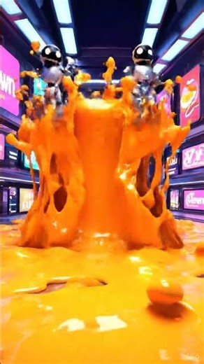 “MeltBoy-3000: The Cheese Quake Protocol” #aitown #funnyshorts #animation