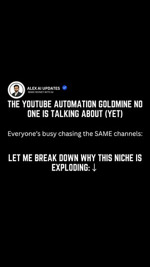 Everyone’s busy chasing the SAME channels: ❌ Finance motivation ❌ AI tutorials ❌ Productivity clips ❌ Luxury compilations But the creators making the REAL money right now are tapping into a hidden YouTube Automation goldmine that almost nobody is talking about… 👉 AI-Powered Long-Form Storytelling Channels These channels are blowing up quietly… No face. No voice. No editing. Just pure stories AI. Let me break down why this niche is exploding 👇 1️⃣ Storytelling Channels Have INSANE Retention You