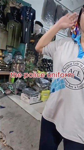 $20 Fake Security Guard Clothes in Phnom Penh 🇰🇭